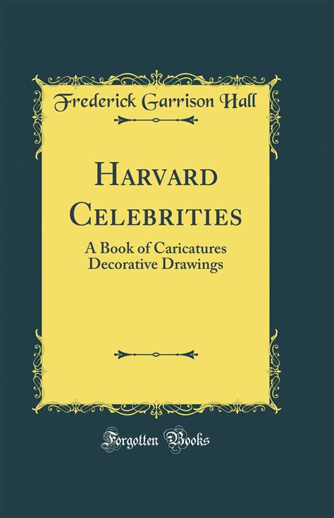 Buy Harvard Celebrities: A Book of Caricatures Decorative Drawings ...
