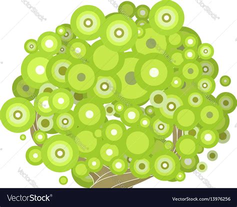 Abstract tree Royalty Free Vector Image - VectorStock