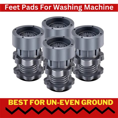 Vibrofixio™️Washing Machine Adjustable Height Footpads (Pack Of 4) – Zaavio