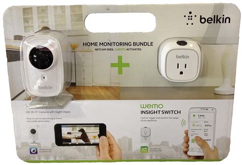 Belkin F5Z0559 Netcam HD+ & Wemo Insight Switch Bundle : Amazon.in ...