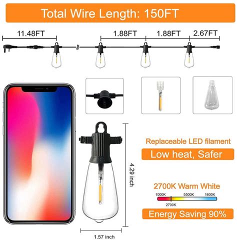 Best Edison-Style LED Bulb String Lights for Outdoors - Nerd Techy