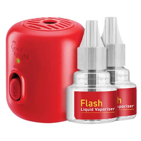 Good Knight Flash Liquid Vaporiser Combo Pack | Machine + Pack of 2 ...