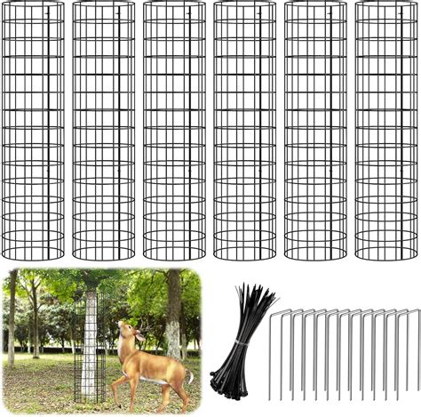 Amazon.com : 6 Pcs Tree Protectors from Deer, Tree Guards Trunk ...