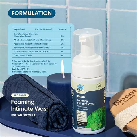 Buy Foaming Intimate Wash | Korean Formula | Bloom