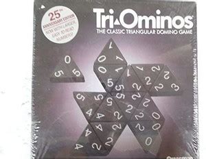 Pressman Tri-Ominos 25th Anniversary Edition; Now with LargerEasy to ...