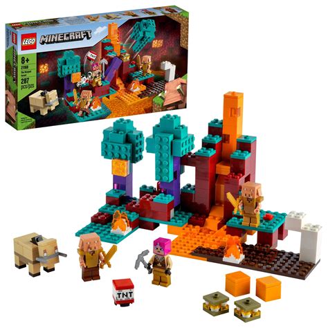 Minecraft Warped Forest LEGO Building Set - 287 India | Ubuy