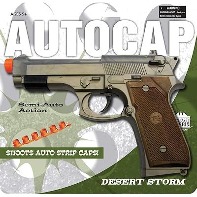 Buy Big Game Toys~Beretta 92 Military M9 semi Automatic Pistol Toy Cap ...