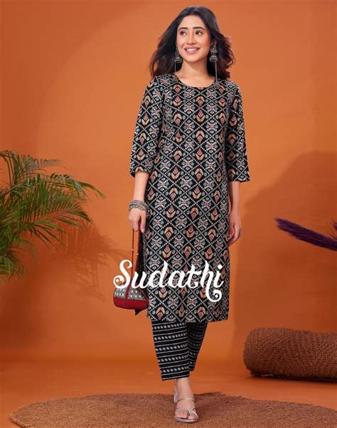 Buy Kurta Set With Dupatta Online For Women Online – Sudathi