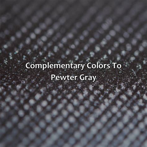 What Color Is Pewter Gray - colorscombo.com