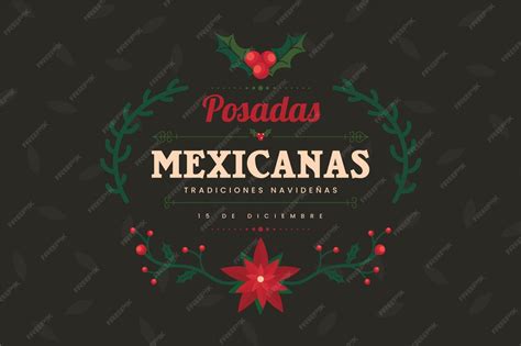 Vintage posadas mexicanas background | Free Vector