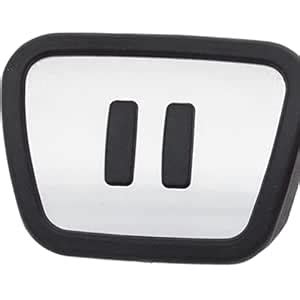 SILNOVO® Car Accelerator Brake Foot Rest Pad Pedal Stainless Steel for ...