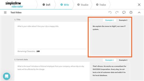Simpleshow Examples 的图像结果