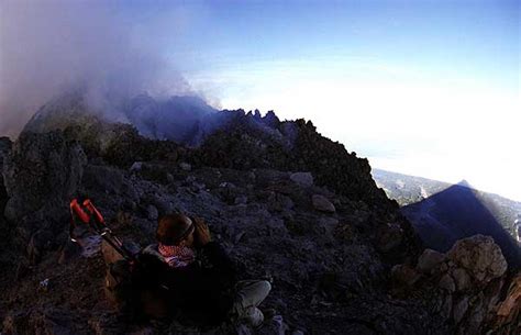 Merapi Java Volcano 的图像结果