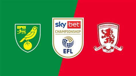 Watch English Football League Norwich City vs. Middlesbrough - Paramount+