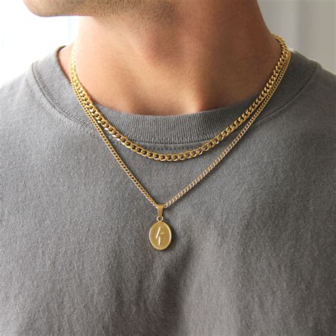 Gold Necklace Set Lightning Bolt Pendant For Men or Women - Boutique ...