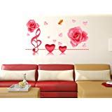 Buy Decals Design 'Hearts for My Sweet Love' Wall Sticker (PVC Vinyl ...