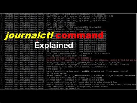 Image result for Linux Journalctl