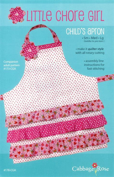 Image result for Girls Apron Pattern