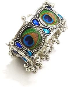 Silver Kada Designs - Buy Silver Kada Designs online at Best Prices in ...