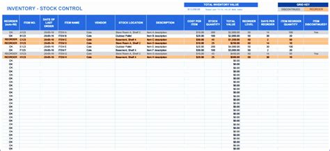 Image result for Stock Control Using Excel