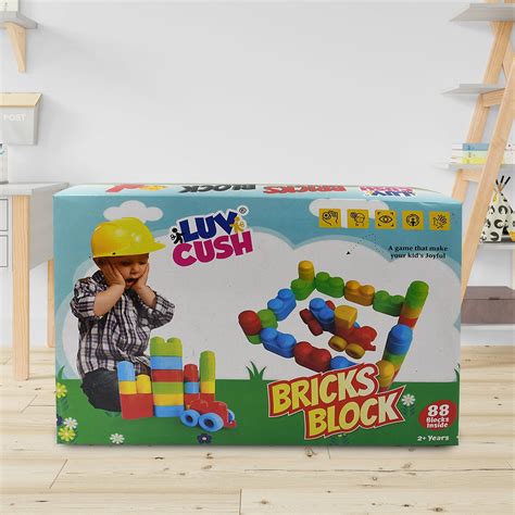 Bricks Blocks Building toy (88 Pcs Building Blocks) – Bhavnagar Mall