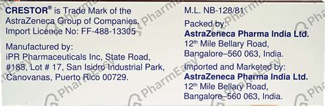 Crestor 10 MG Tablet (30): Uses, Side Effects, Price & Dosage | PharmEasy