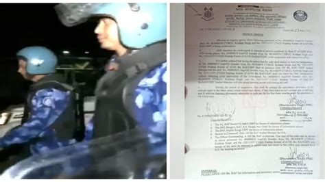 Manipur: Three Rapid Action Force personnel suspended for arson ...