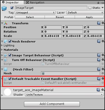 Unity Event Handler 的图像结果