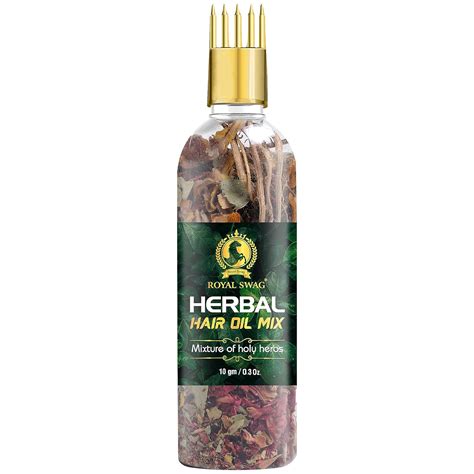 Herbal Jadibuti Mix Bottle For Hair Oil Infusion 10 gram | Make Your O