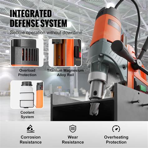 VEVOR Magnetic Drill, 1450W 1.57 Boring Diameter, India | Ubuy