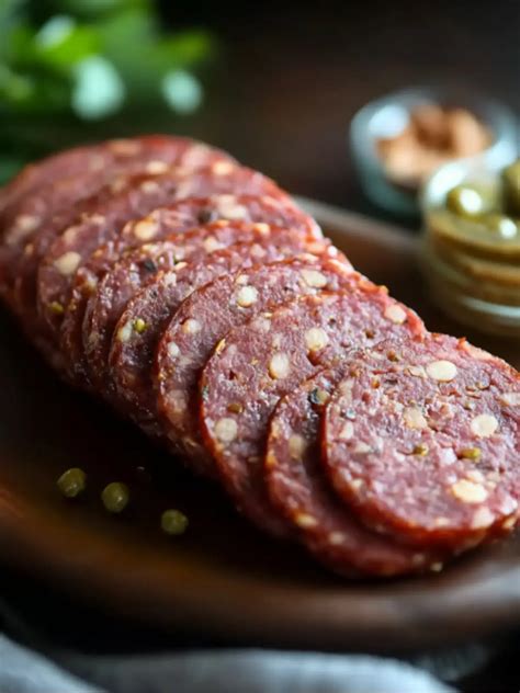 Homemade Summer Sausage Recipe | Easy & Flavorful Snack