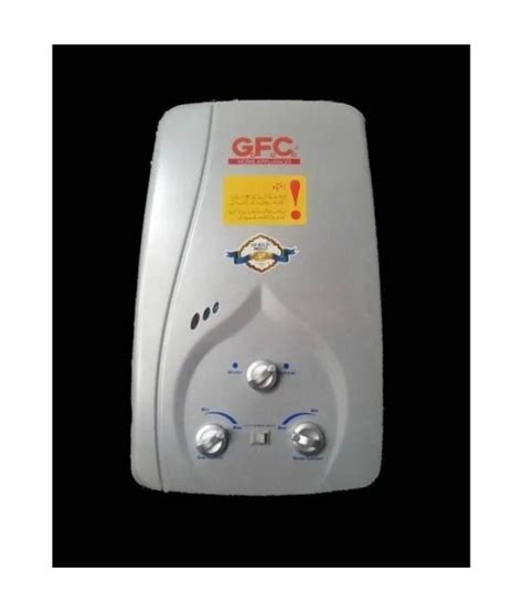 GFC INSTANT GEYSERS LPG & NATURAL ECONOMY SERIES HEAT EXCHANGER WITH ADAPTE