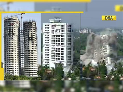 Ahead of Supertech Twin Towers demolition, watch video of implosion of ...