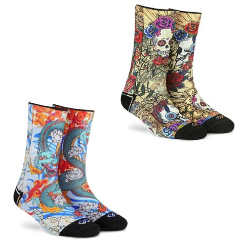 Premium Artistic Socks - Combo Pack of 2 | Dynamocks | India ...