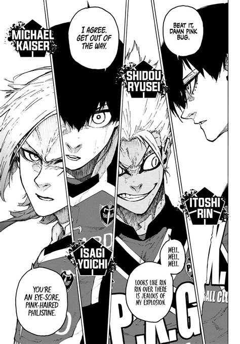 Blue Lock Manga Panels Kaiser