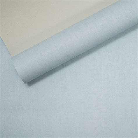 Rasch Light Sky Blue Wallpaper Plain Smooth Matt Textured 247442 Easy ...