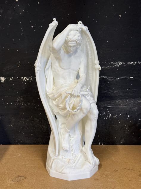 The Genius of Evil Statue of Lucifer Classical Art Furniture - Etsy