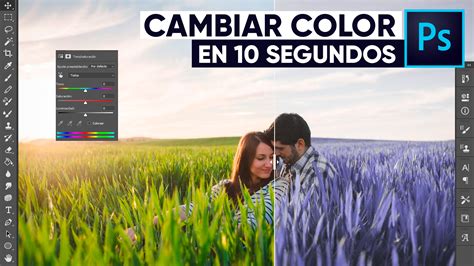 Cambiar color en 10 segundos | Photoshop | Tutorial 2020 * Rápido y ...