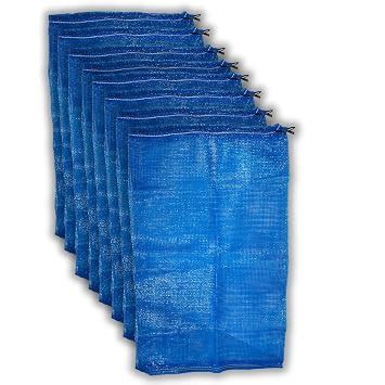 Singhal Mesh Onion Produce Bags with drawstring Blue | 20 Inch x 31.50 ...