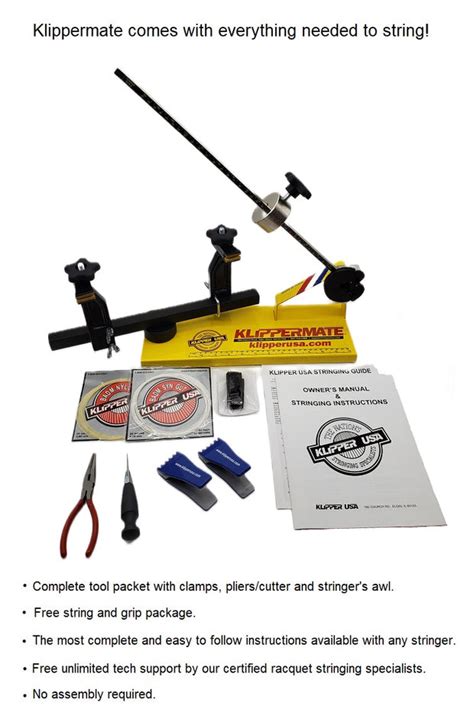 Image result for Klippermate Stringing Machine