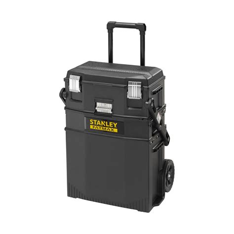 Stanley Fatmax Cantilever Rolling Toolbox Trolley 4 Level Workstation ...