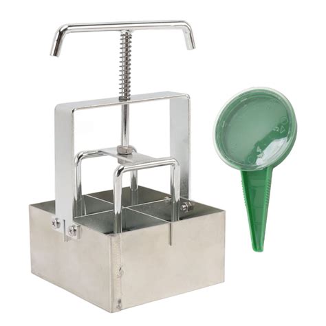 Buy Soil Block Maker, 4Pcs 2 Inch Soil Block Seed Block Maker Manual ...