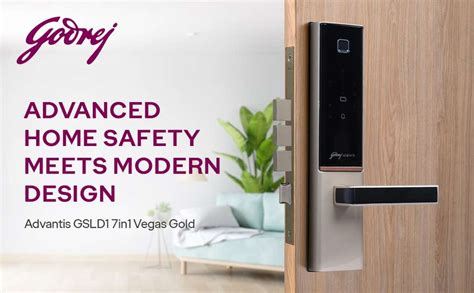 Godrej Locks Digital Lock I Advantis GSL D1 Lock for Main Door I7 ...