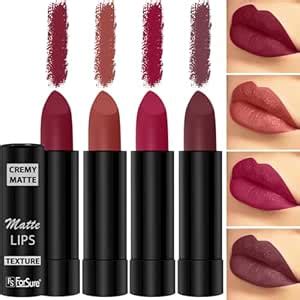 Buy ForSure Cremy Matte Lipstick Combo Of 4 Lipsticks- 3.5gm Each (Rust ...
