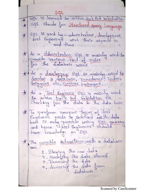 Image result for Best SQL Notes.pdf