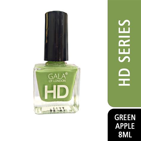 Gala of London HD Nail Polish- Green Apple -12