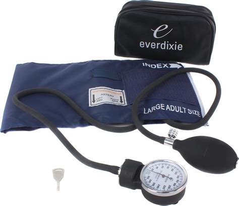 Amazon.com: Dixie EMS Aneroid Sphygmomanometer, Manual Blood Pressure Monitor with Cuff ...