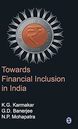 Buy Towards Financial Inclusion in India Book Online at Low Prices in ...