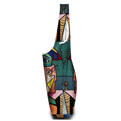 Foldable Colorful Tote Bags with Abstract Art Designs for Fashion and ...