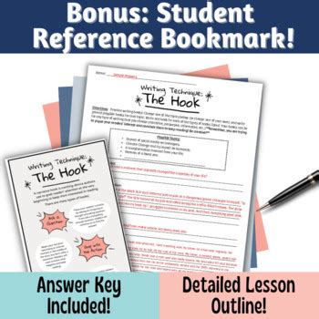 Writing Hooks Activities by Mrs Nelson Teaches | TpT